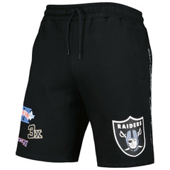 Las Vegas Raiders New Era Historic Champs Shorts Black - NFL