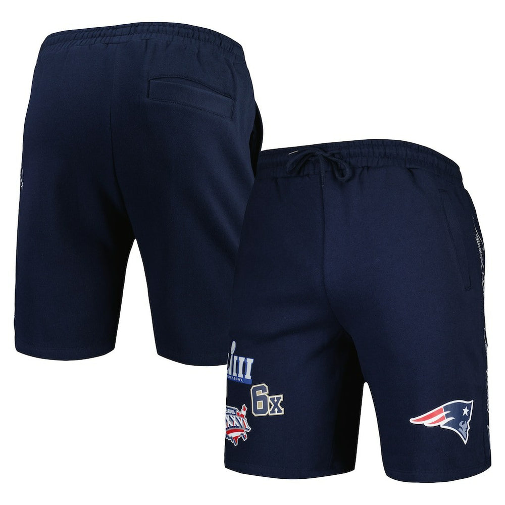 New England Patriots New Era Historic Champs Shorts Navy - NFL