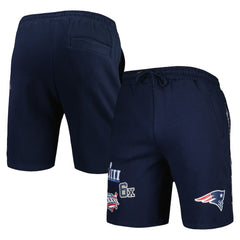 New England Patriots New Era Historic Champs Shorts Navy - NFL