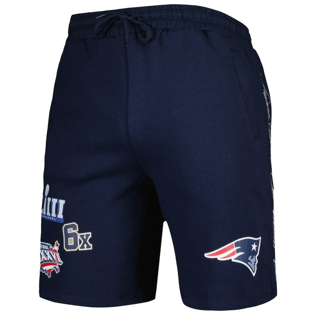 New England Patriots New Era Historic Champs Shorts Navy - NFL