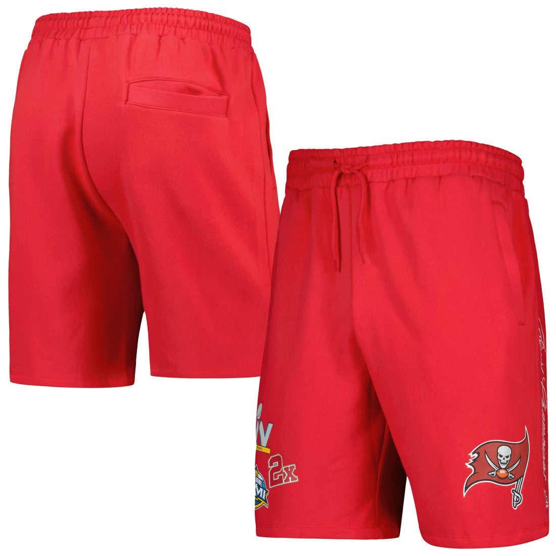 Tampa Bay Buccaneers New Era Historic Champs Shorts Red - NFL