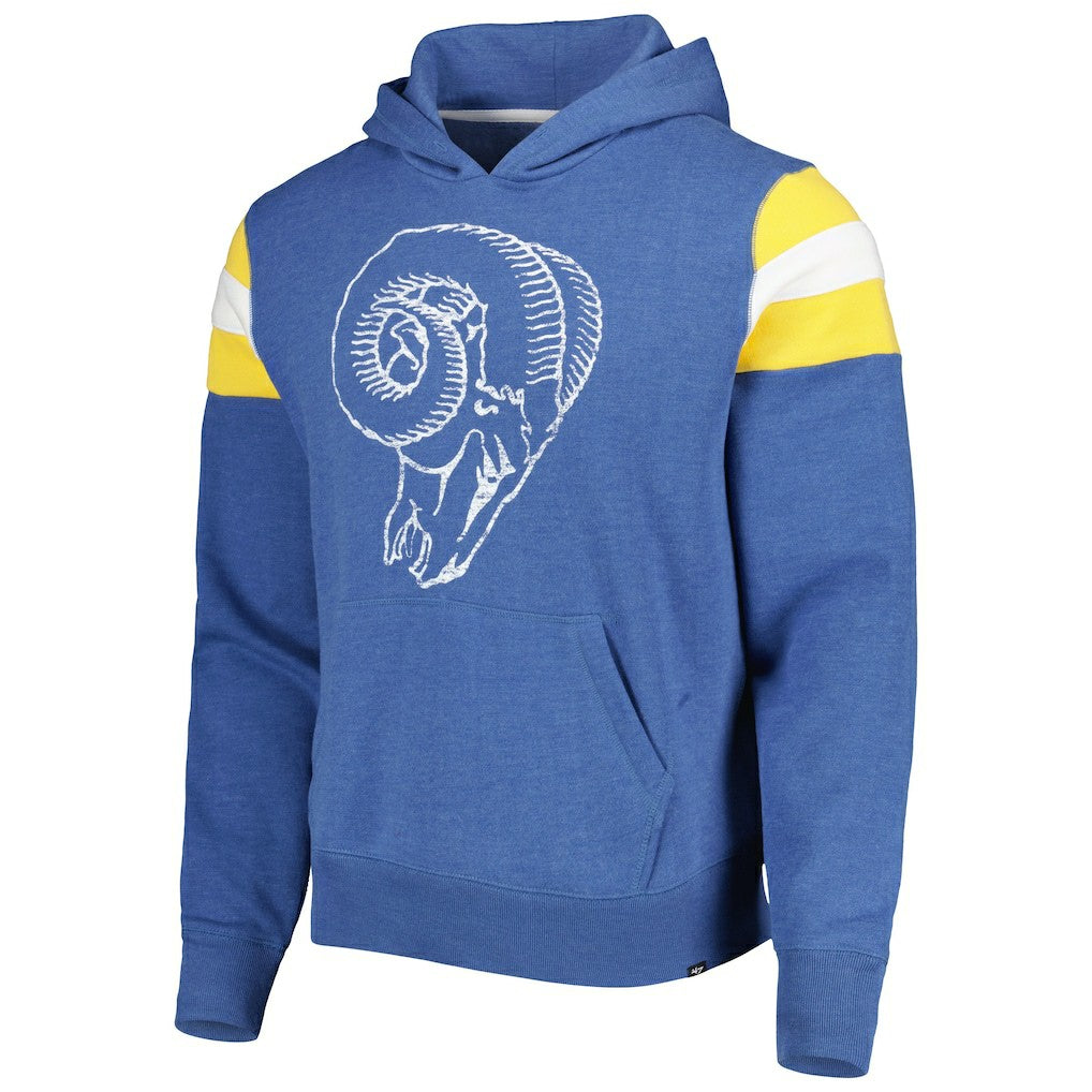 Los Angeles Rams '47 Legacy Premier Nico Pullover Hoodie Royal - 47 brand