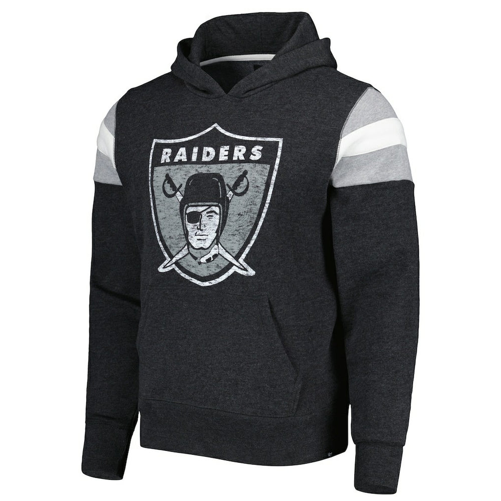 Las Vegas Raiders '47 Legacy Premier Nico Pullover Hoodie Black - 47 brand