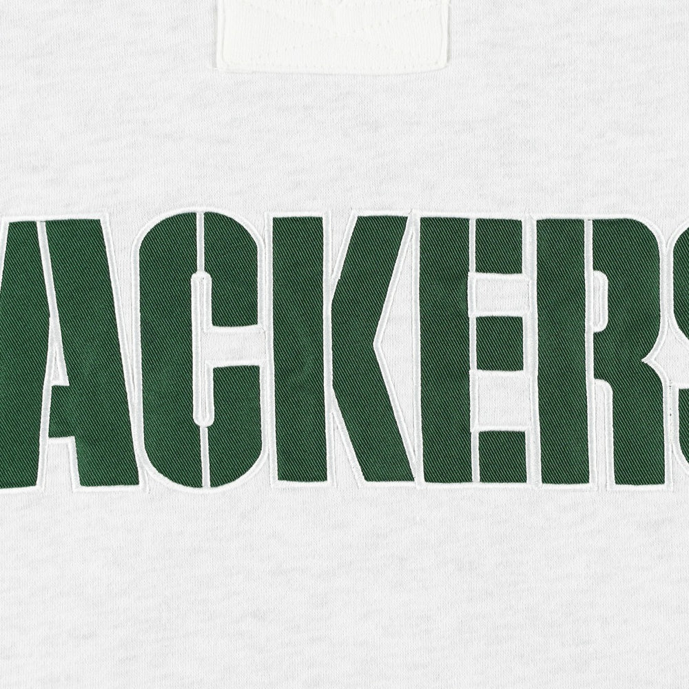 Green Bay Packers '47 Gridiron Lace-Up Pullover Hoodie Heather Gray - 47 brand