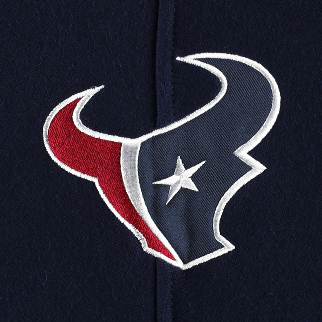 Houston Texans '47 Gridiron Lace-Up Pullover Hoodie Heather Gray - 47 brand