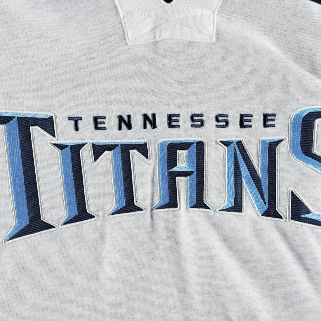 Tennessee Titans '47 Gridiron Lace-Up Pullover Hoodie Heather Gray - 47 brand