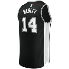Fanatics - Blake Wesley San Antonio Spurs Fast Break Replica Player Jersey - Icon Edition - Black