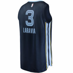 Fanatics - Jake LaRavia Memphis Grizzlies Fast Break Replica Player Jersey - Icon Edition - Navy