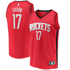 Fanatics - Tari Eason Houston Rockets Fast Break Replica Player Jersey - Icon Edition - Red