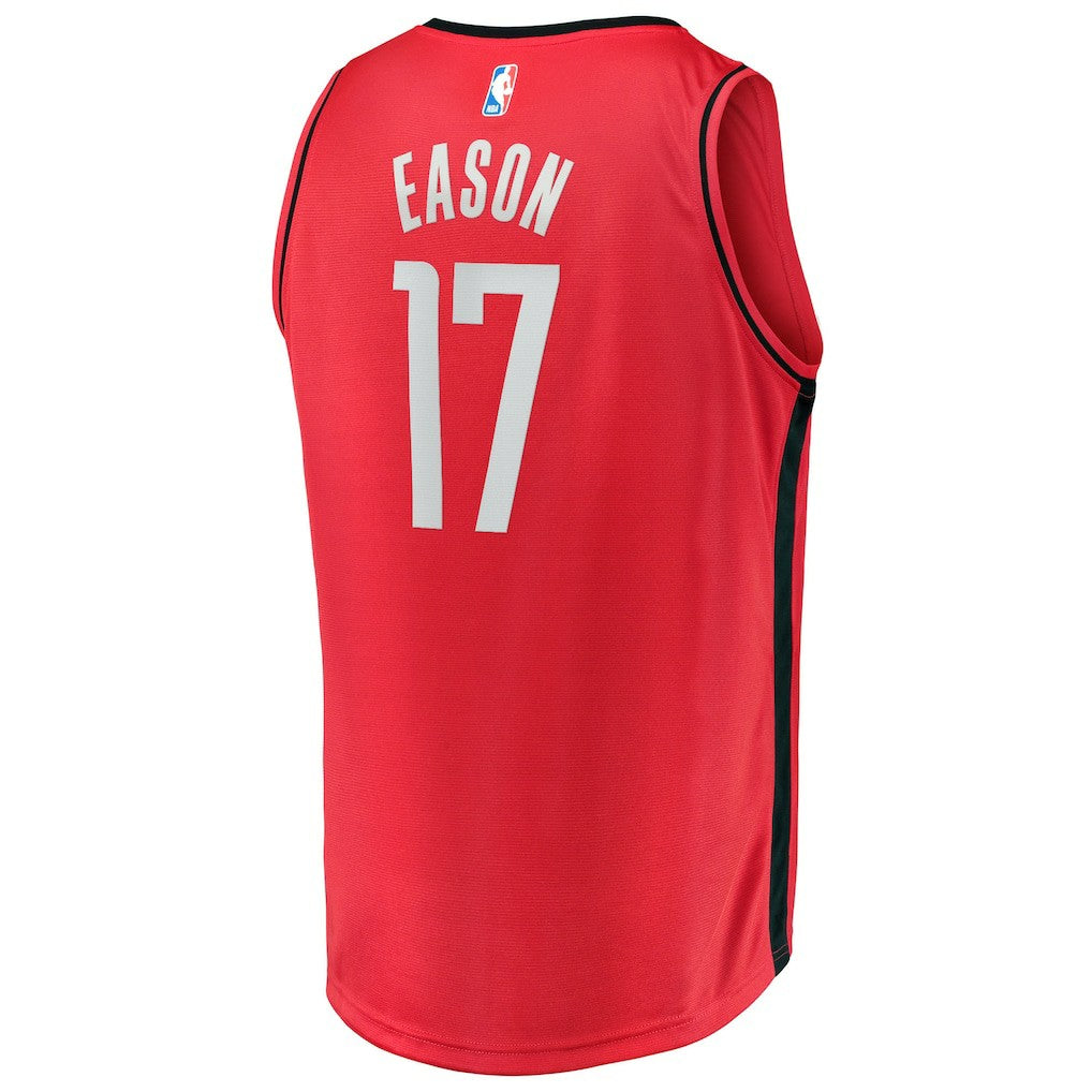 Tari Eason Houston Rockets Fast Break Replica Player Jersey - Icon Edition - Red | NBA Jerseys