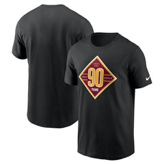 Washington Commanders 90th Anniversary T-Shirt Black - Nike
