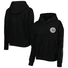 Chicago Cubs The Wild Collective Women's Marble Pullover Hoodie Clearance