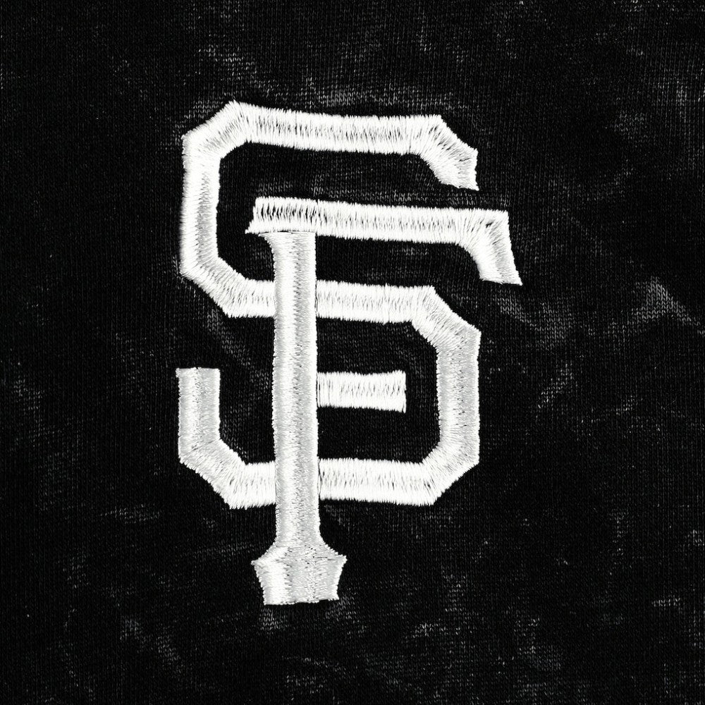 San Francisco Giants The Wild Collective Women's Marble Pullover Hoodie On Sale