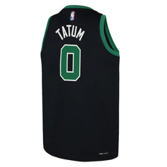 NBA - Jayson Tatum Boston Celtics Jordan Brand Youth Swingman Jersey - Statement Edition - Black