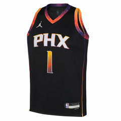 NBA - Devin Booker Phoenix Suns Jordan Brand Youth Swingman Jersey - Statement Edition - Black
