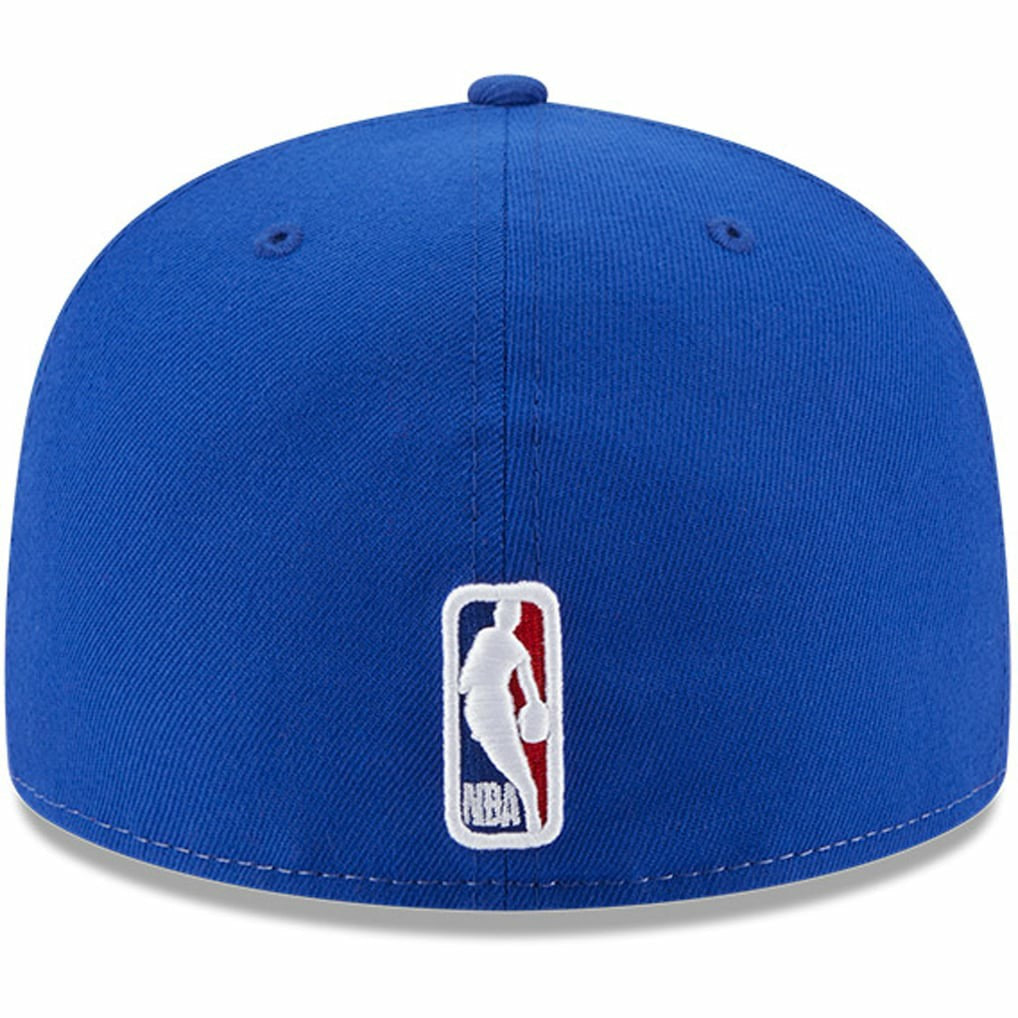 New Era - Philadelphia 76ers Back Half 9FIFTY Fitted Hat - White/Royal