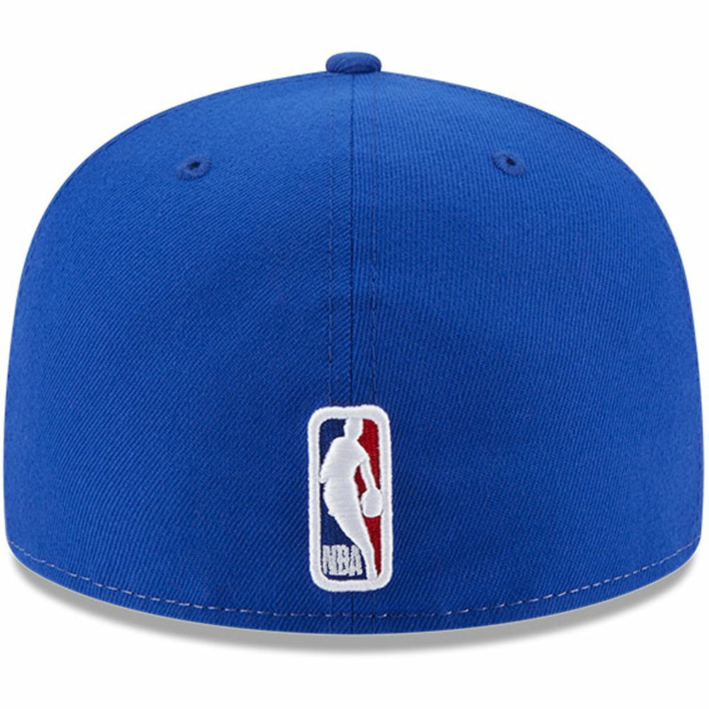 New Era - Philadelphia 76ers Back Half 9FIFTY Fitted Hat - White/Royal