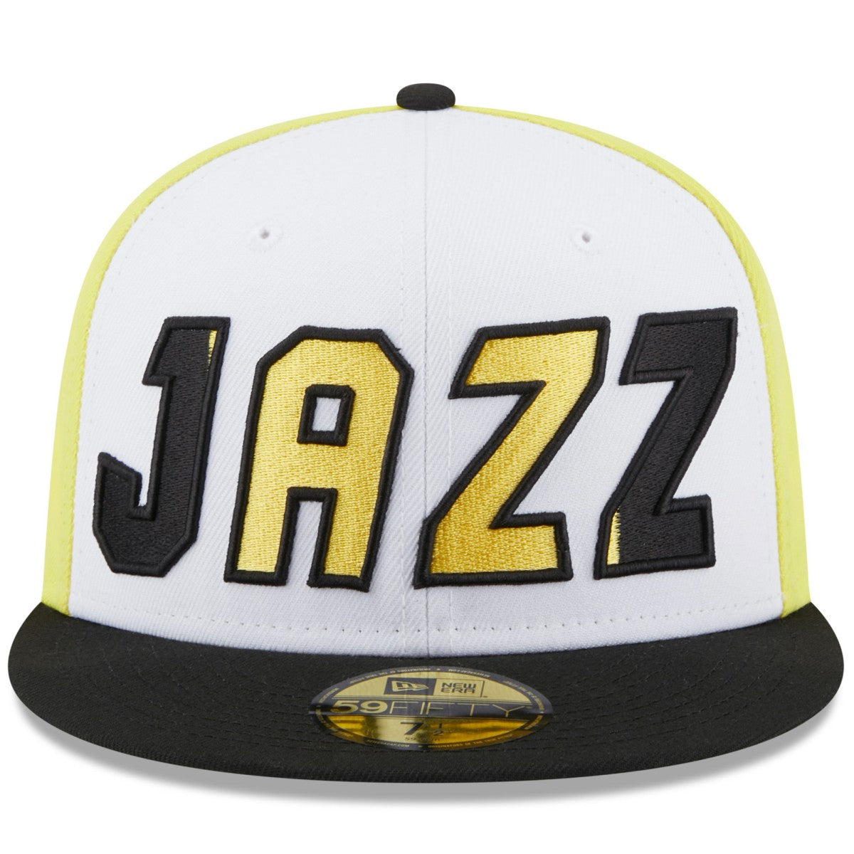 New Era - Utah Jazz Back Half 59FIFTY Fitted Hat - White/Black