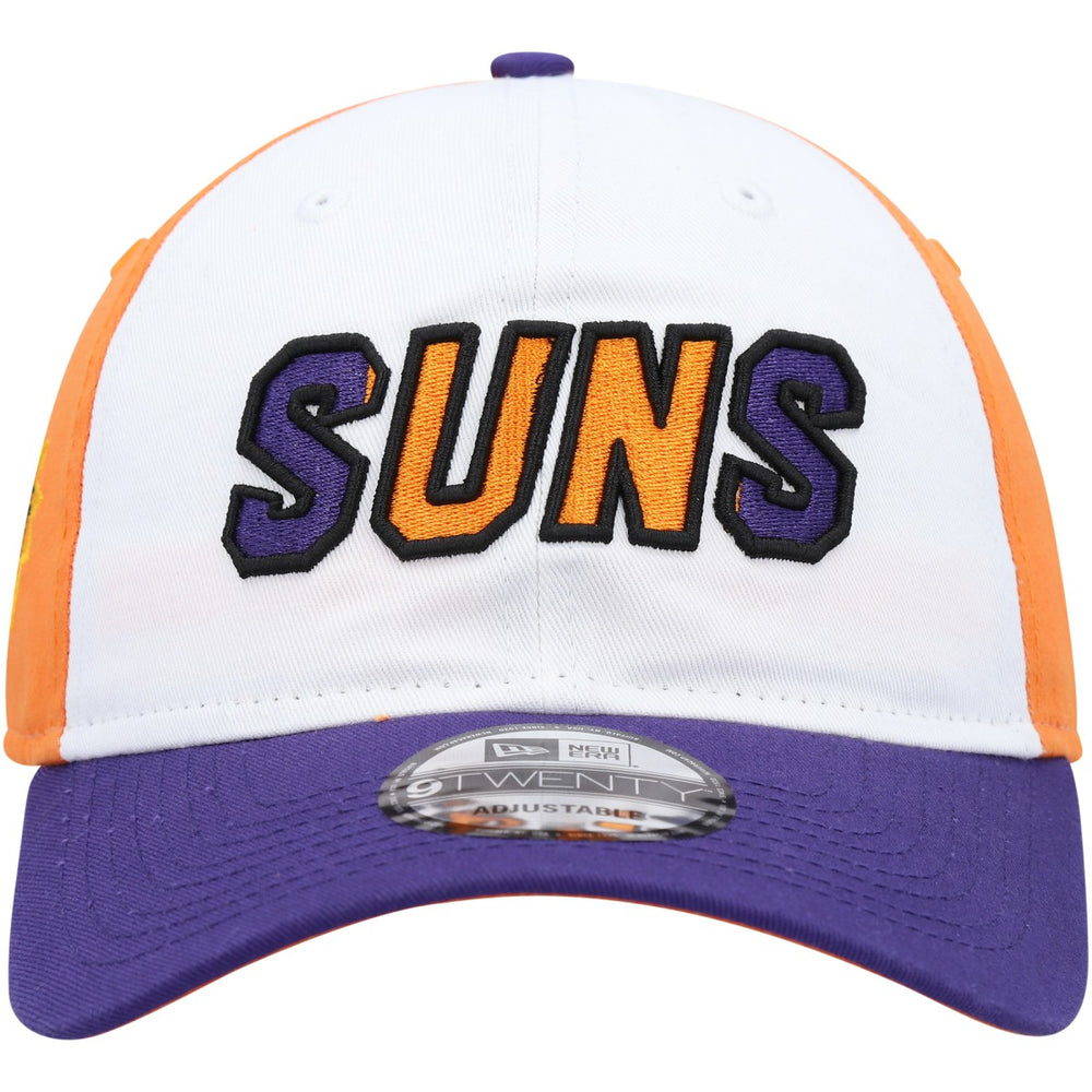 New Era - Phoenix Suns Back Half 9TWENTY Adjustable Hat - White/Purple