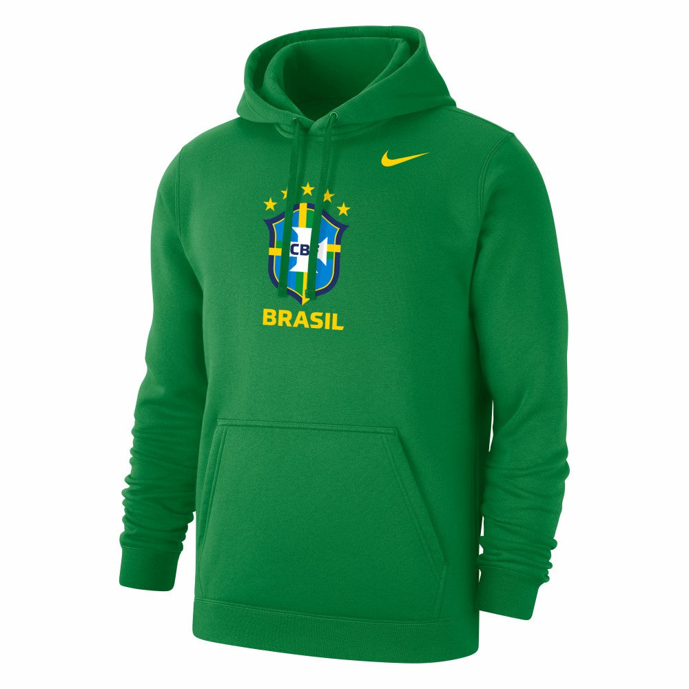 Nike Brazil National Team Club Primary Pullover Hoodie - Green