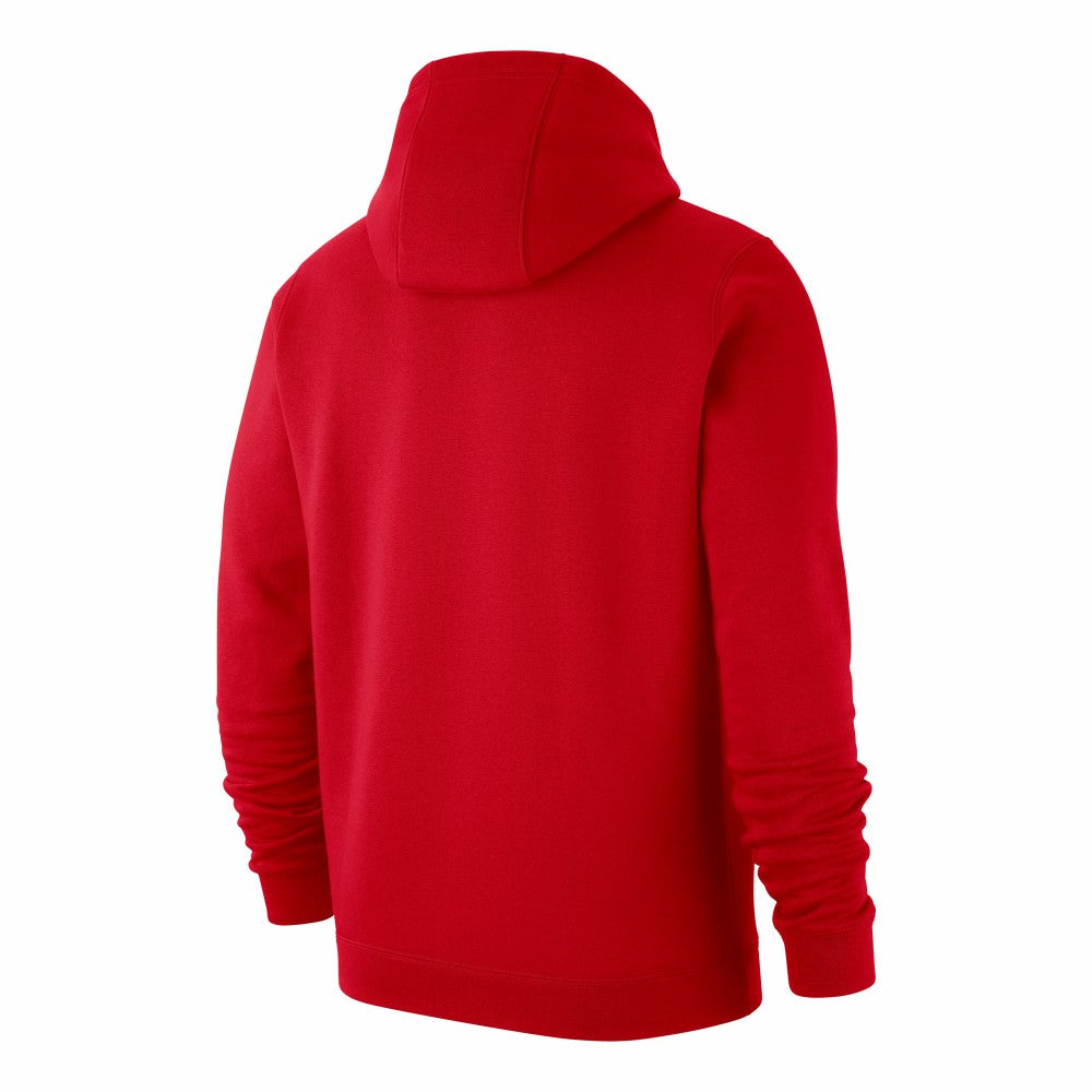 Nike England National Team Club Primary Pullover Hoodie - Red
