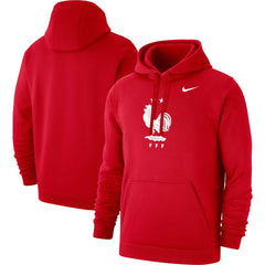 Nike France National Team Club Primary Pullover Hoodie - Red