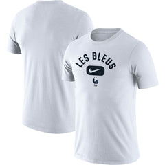 Nike France National Team Lockup Legend Performance T-Shirts - White