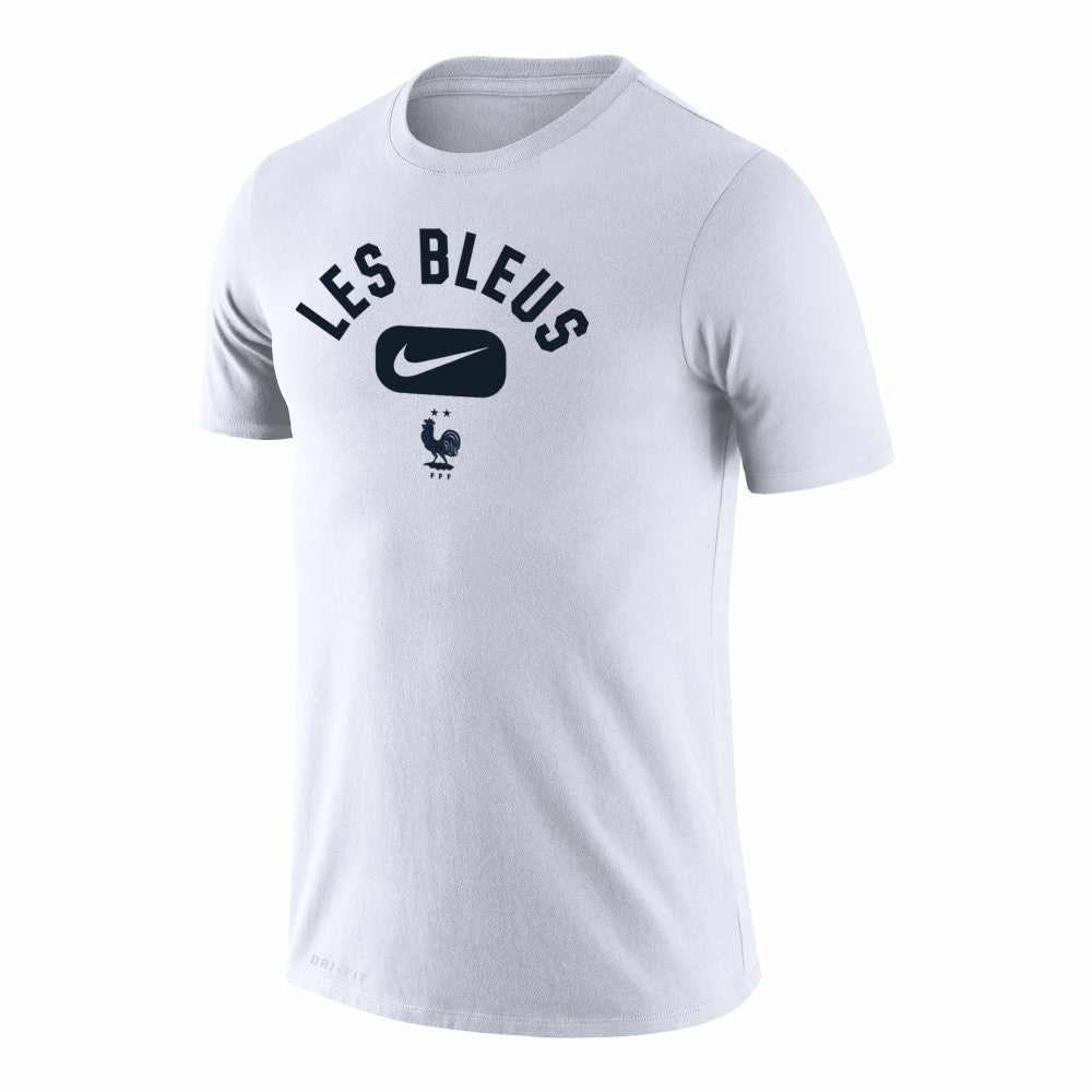 Nike France National Team Lockup Legend Performance T-Shirts - White