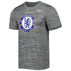 Nike Chelsea Primary Logo Velocity Legend Performance T-Shirts - Heather Gray
