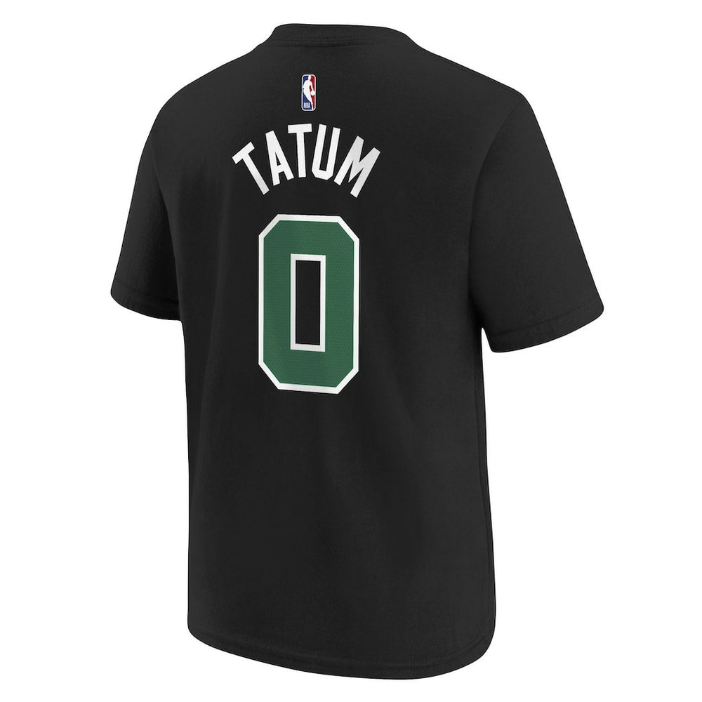 NBA - Jayson Tatum Boston Celtics Jordan Brand Youth Statement Edition Name & Number Player T-Shirt - Black