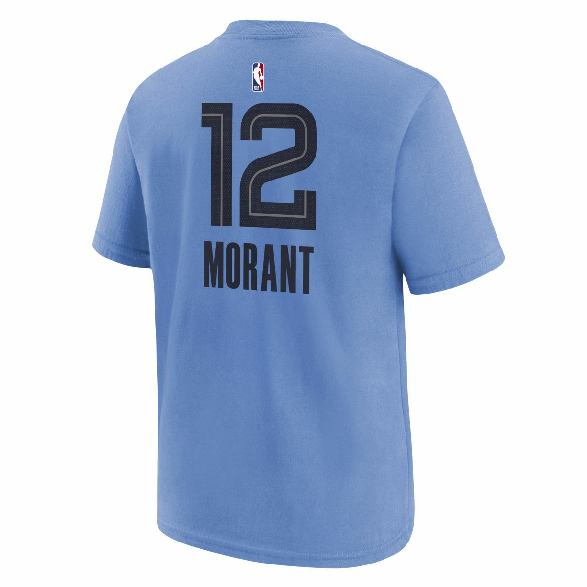 NBA - Ja Morant Memphis Grizzlies Jordan Brand Youth Statement Edition Name & Number Player T-Shirt - Light Blue