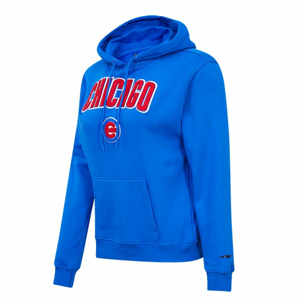 Chicago Cubs Pro Standard Women's Classic Fleece Pullover Hoodie Sale