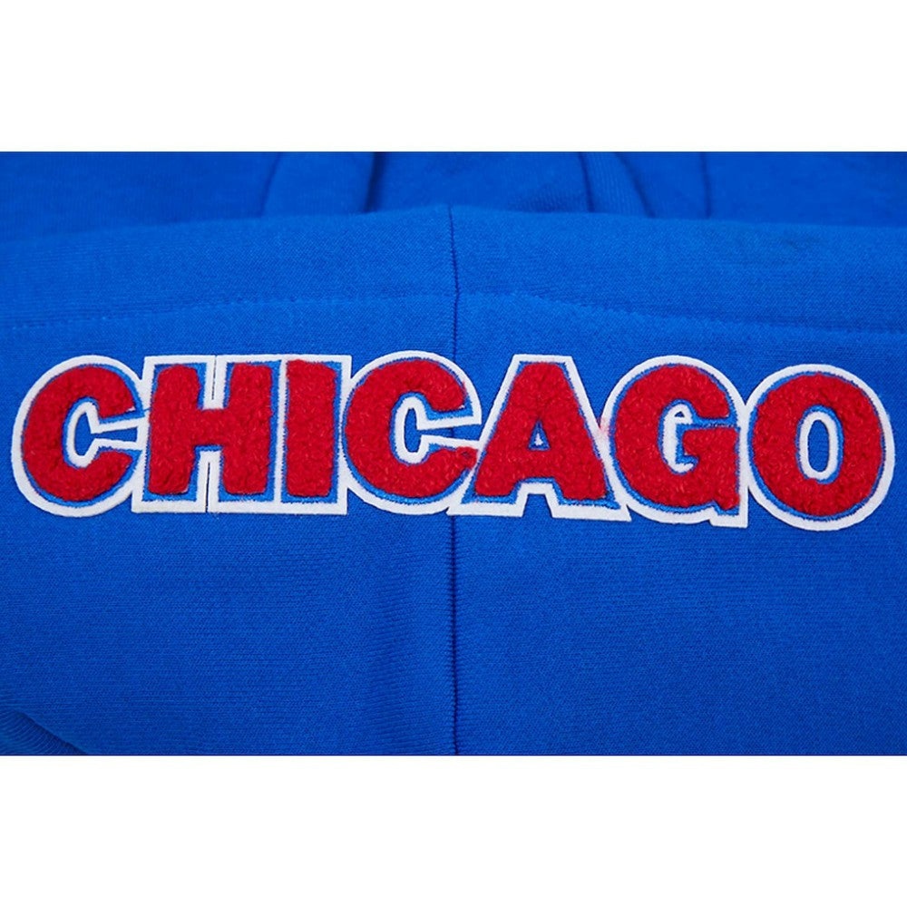 Chicago Cubs Pro Standard Women's Classic Fleece Pullover Hoodie Sale