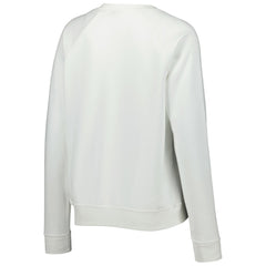 Nike Brazil National Team Women's Lockup Varsity Tri-Blend Raglan Pullover Sweatshirt - White
