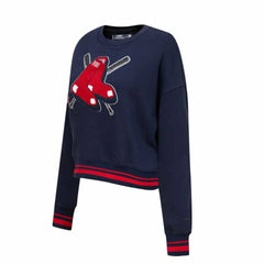 Boston Red Sox Pro Standard Women's Mash Up Pullover Sweatshirt Clearance