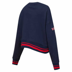 Boston Red Sox Pro Standard Women's Mash Up Pullover Sweatshirt Clearance