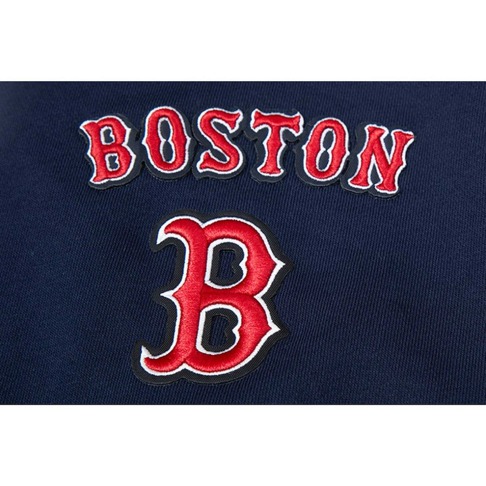 Boston Red Sox Pro Standard Women's Mash Up Pullover Sweatshirt Clearance
