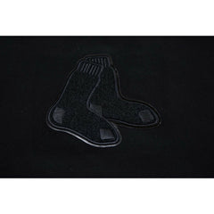Boston Red Sox Pro Standard Women's Triple Black Cropped Pullover Hoodie On Sale