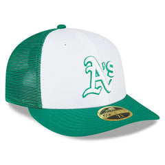 Athletics New Era 2023 On-Field Batting Practice Low Profile 59FIFTY Fitted Hat Sale