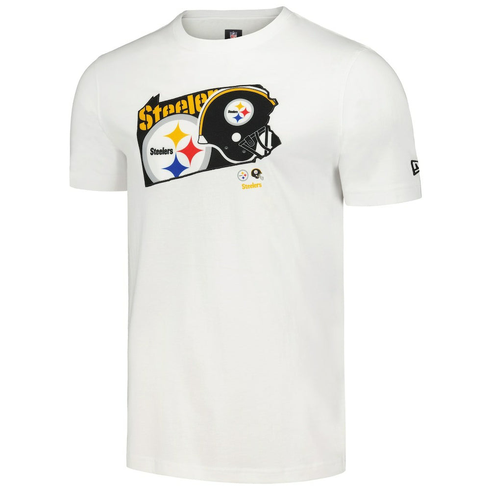 Pittsburgh Steelers New Era Gameday State T-Shirt White - NFL