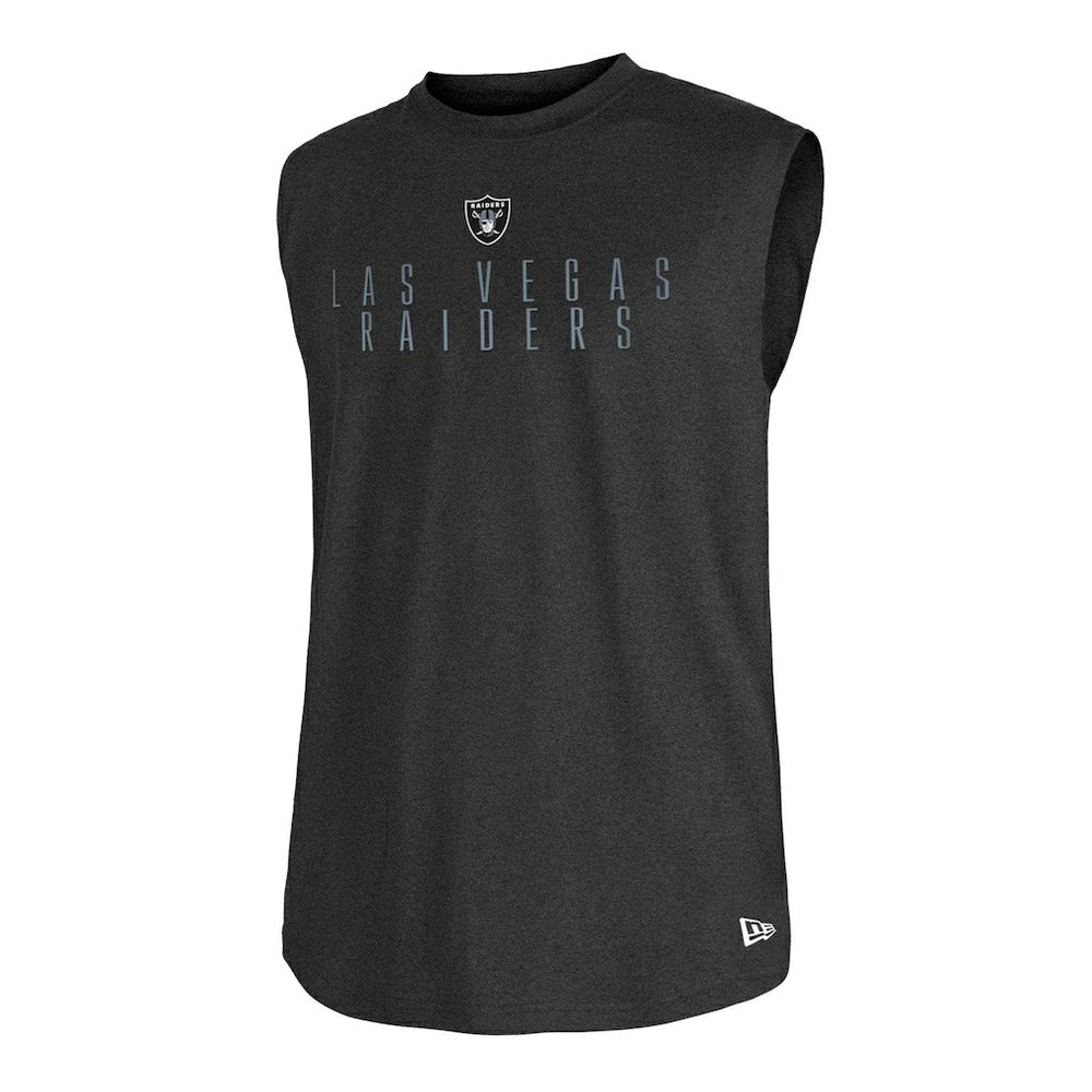 Las Vegas Raiders New Era Team Muscle Tank Top Black - NFL