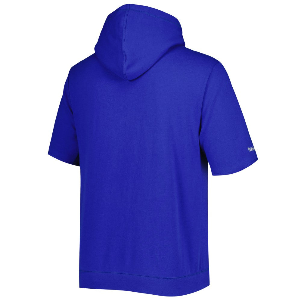 New York Mets Mitchell & Ness Cooperstown Collection Washed Fleece Pullover Short Sleeve Hoodie Sale