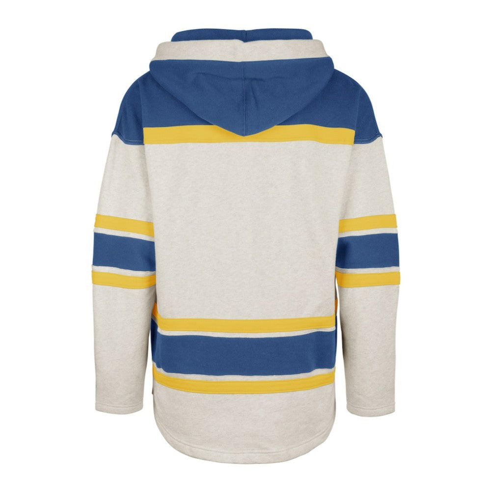 St. Louis Blues - '47 Rockaway Lace-Up Pullover Hoodie Oatmeal