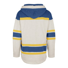 St. Louis Blues - '47 Rockaway Lace-Up Pullover Hoodie Oatmeal