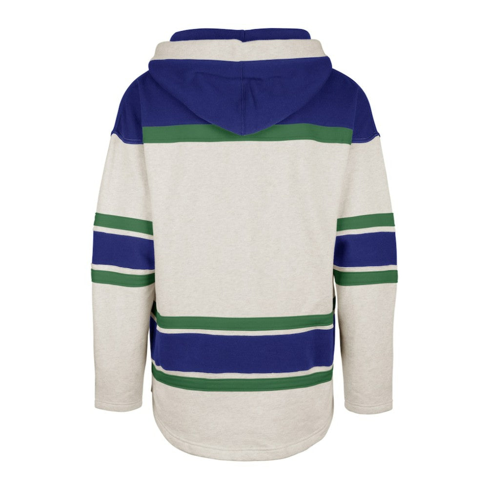 Vancouver Canucks - '47 Rockaway Lace-Up Pullover Hoodie Oatmeal