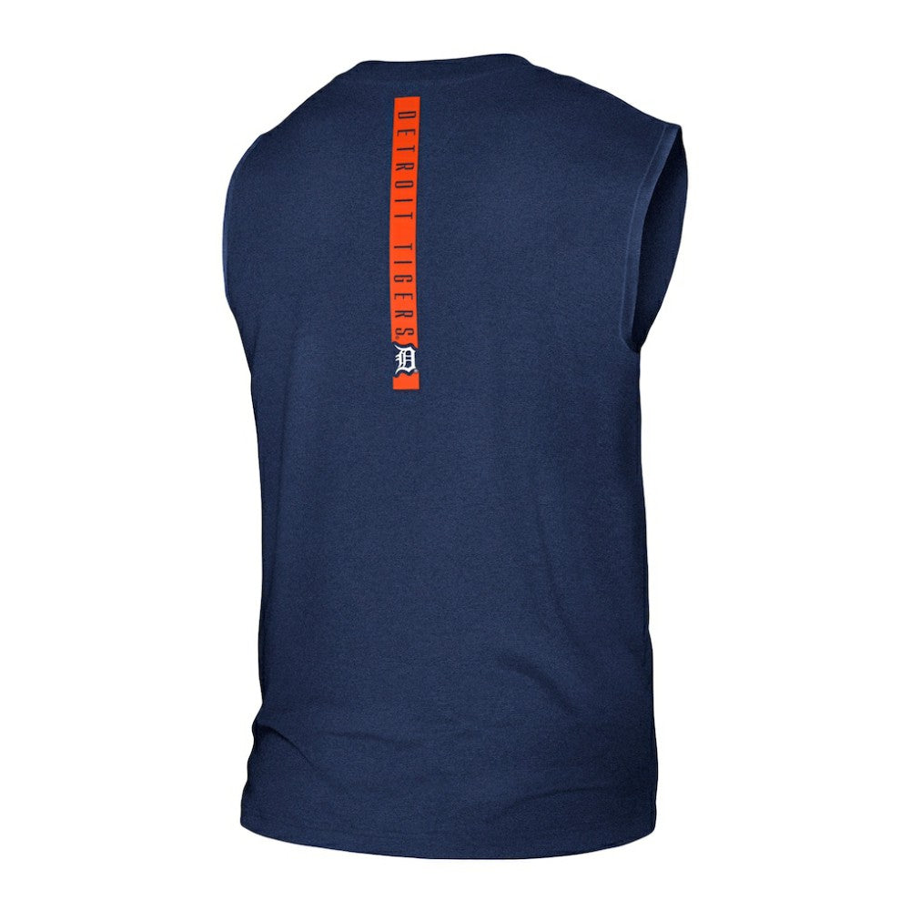 Detroit Tigers New Era Team Muscle Tank Top On Sale