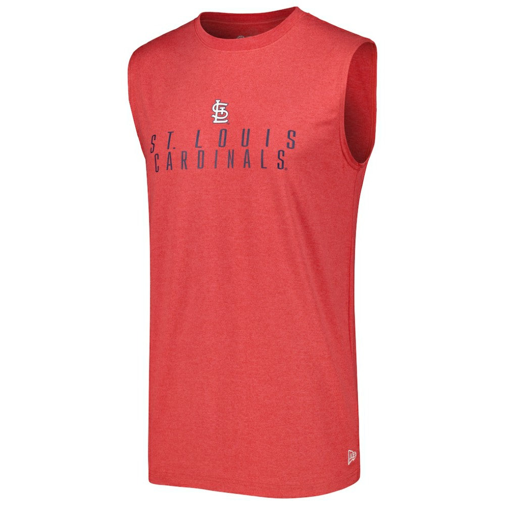St. Louis Cardinals New Era Team Muscle Tank Top Clearance