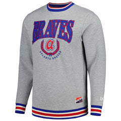 Atlanta Braves New Era Throwback Classic Pullover Sweatshirt Lifestyle