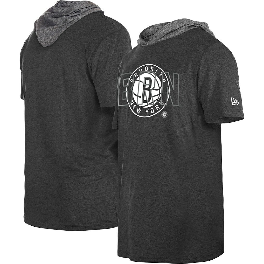 New Era - Brooklyn Nets Active Hoodie T-Shirt - Black