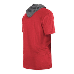New Era - Chicago Bulls Active Hoodie T-Shirt - Heather Red